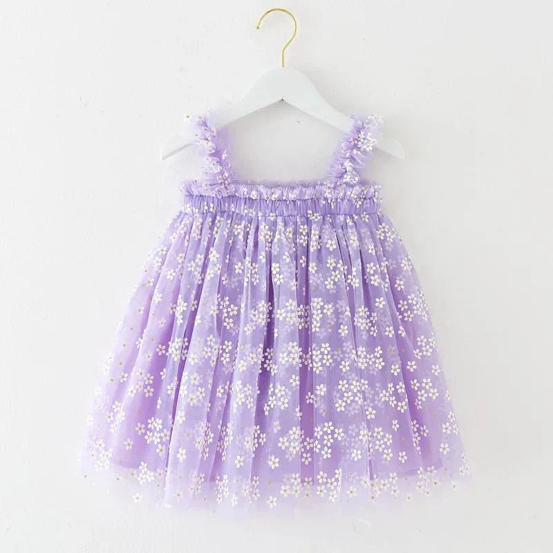 Floral Tulle Baby Dress - Betina Baby & Kids