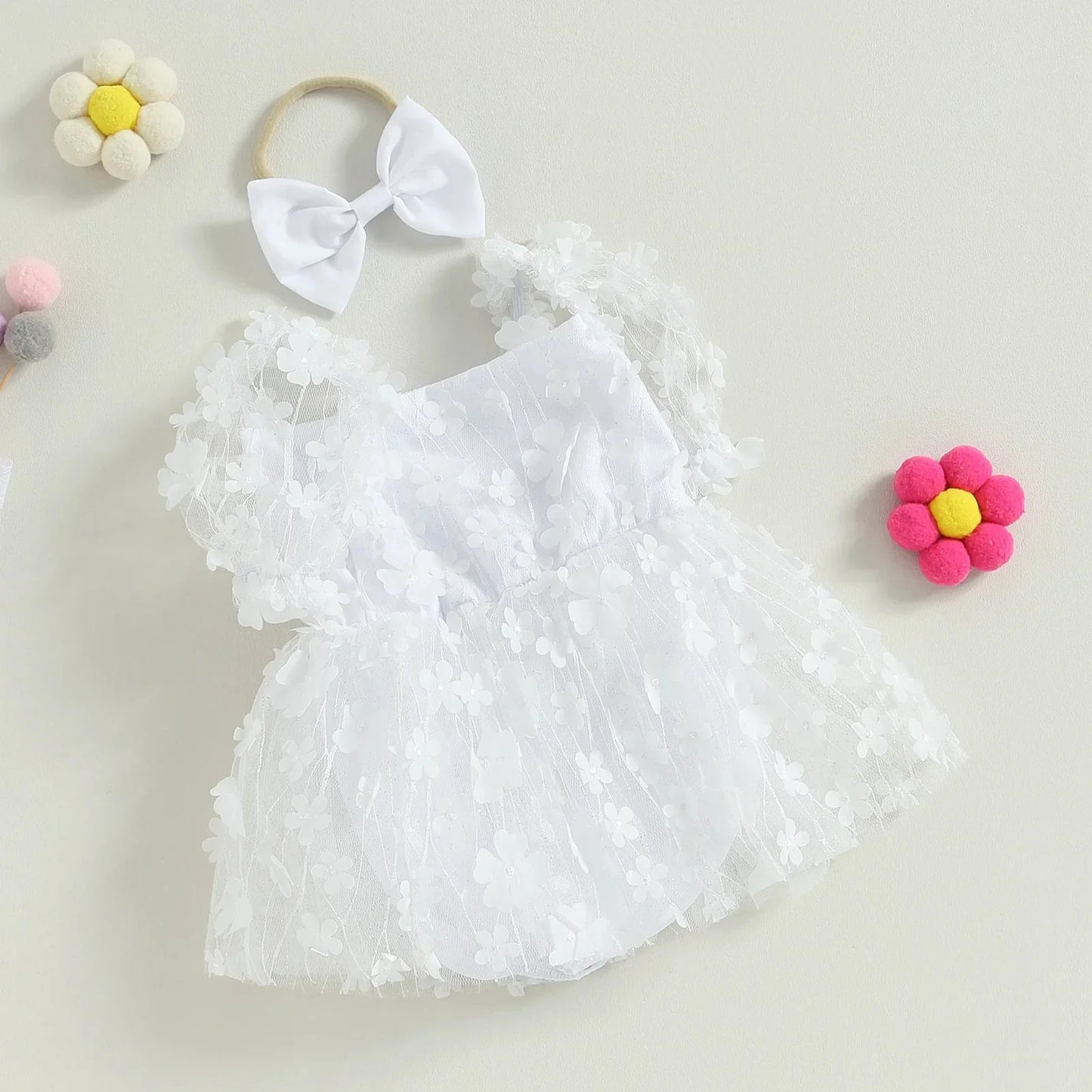 Floral Tulle Dress - Betina Baby & Kids