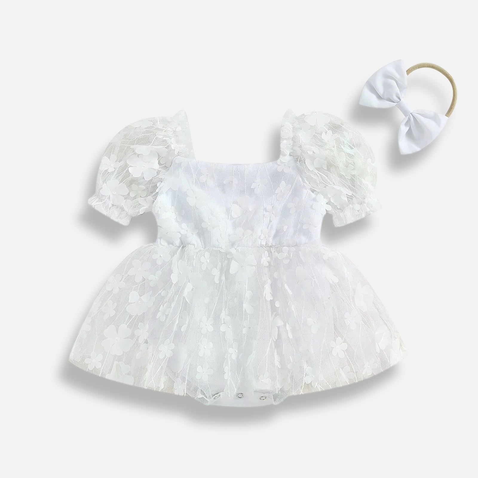 Floral Tulle Dress - Betina Baby & Kids