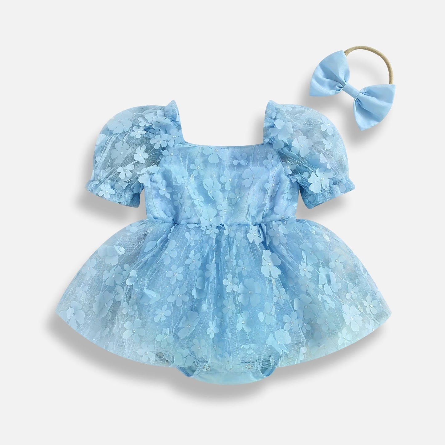 Floral Tulle Dress - Betina Baby & Kids