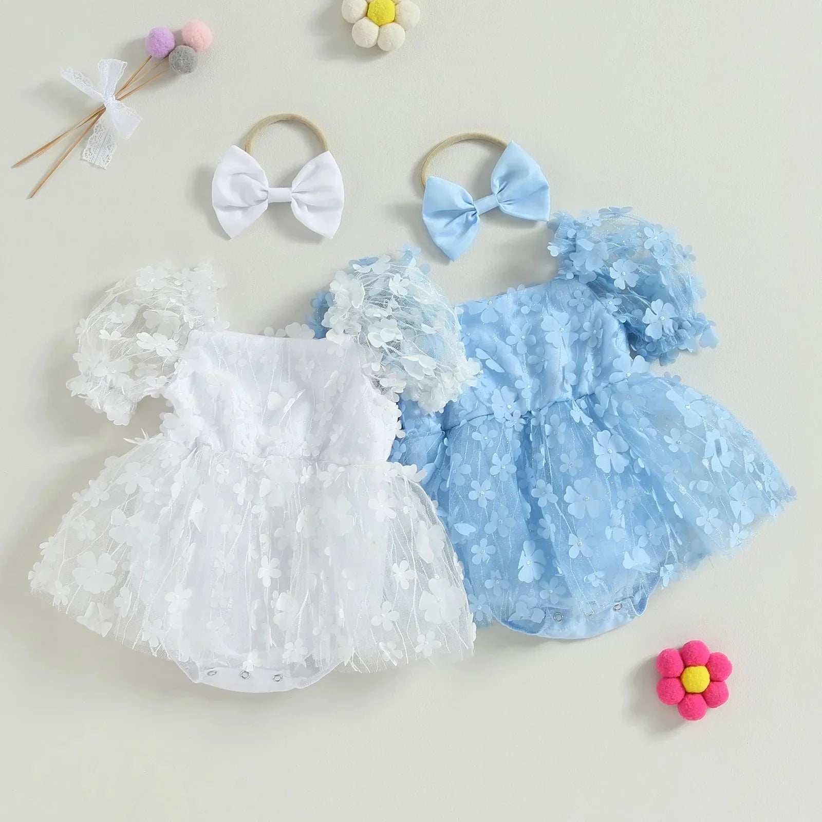 Floral Tulle Dress - Betina Baby & Kids