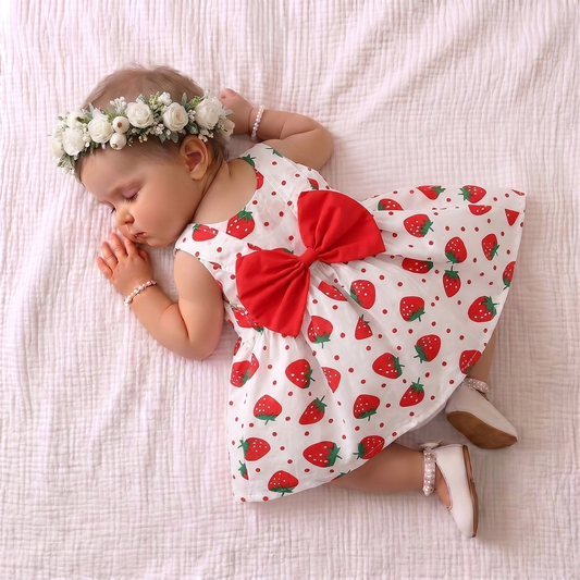Strawberry Summer Dress