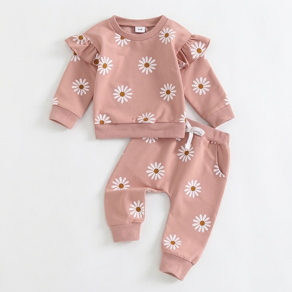Daisy Sweatshirt Set