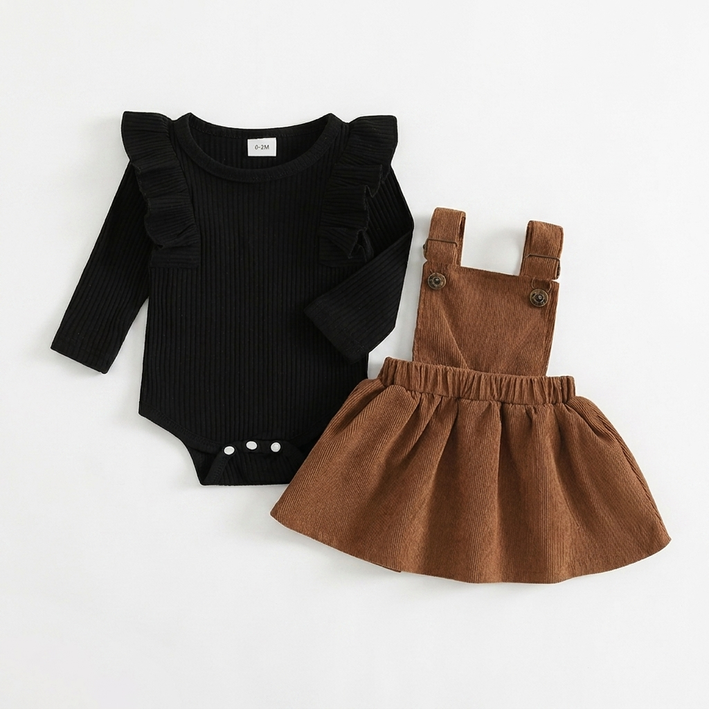 Suspender Dress Sets with Bodysuit