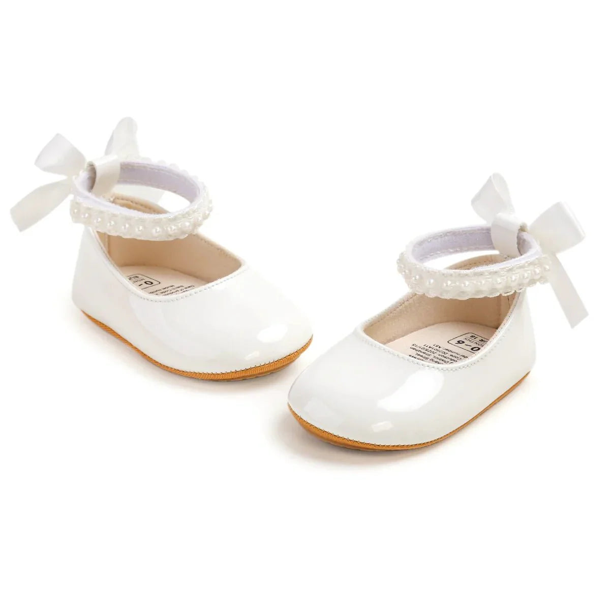 Lace Bow Mary Jane Baby Shoes - Betina Baby & Kids