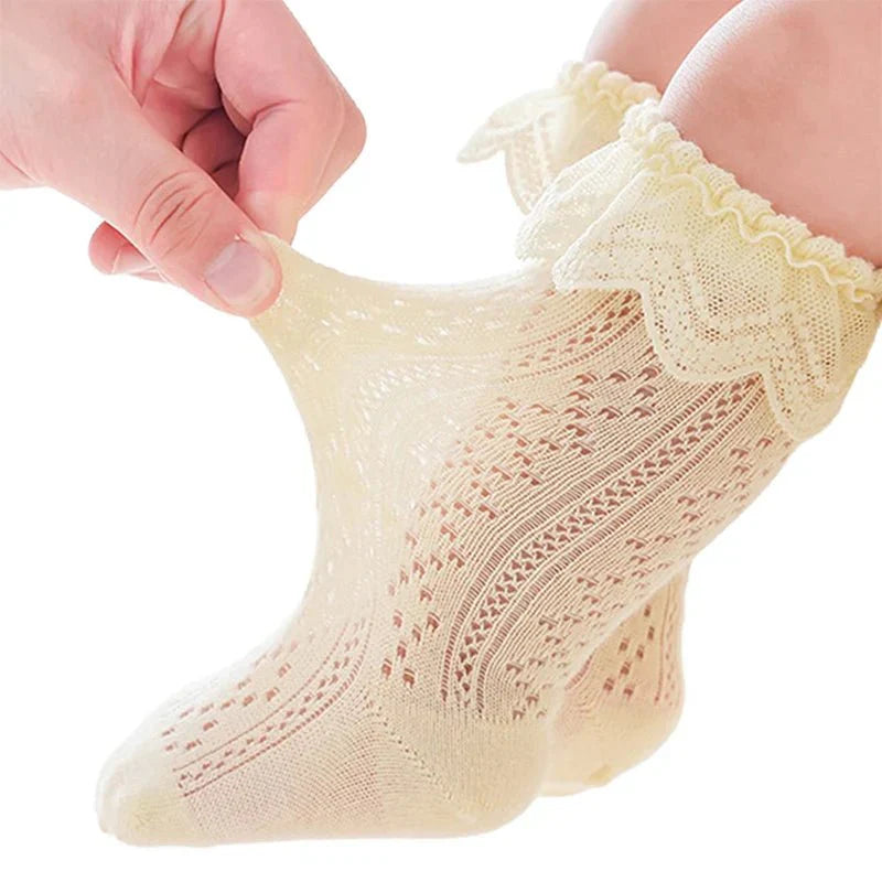 Lace Knee - High Baby Socks - Betina Baby & Kids