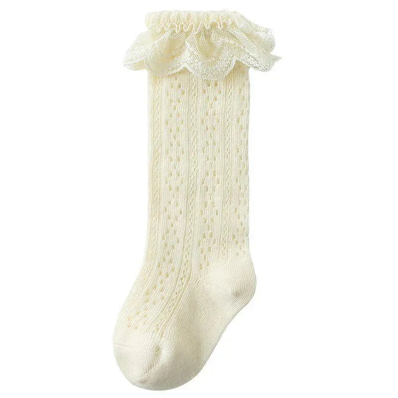 Lace Knee - High Baby Socks - Betina Baby & Kids