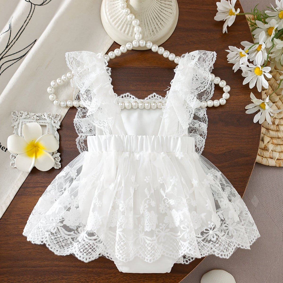 Lace Overlay Princess Dress - Betina Baby & Kids