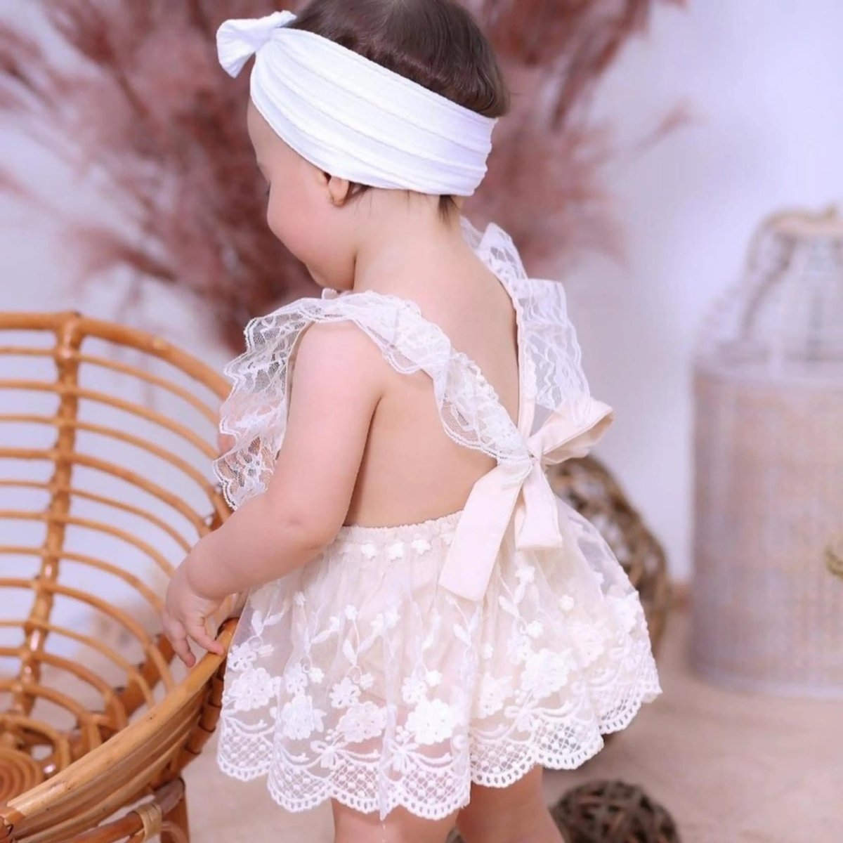 Lace Overlay Princess Dress - Betina Baby & Kids