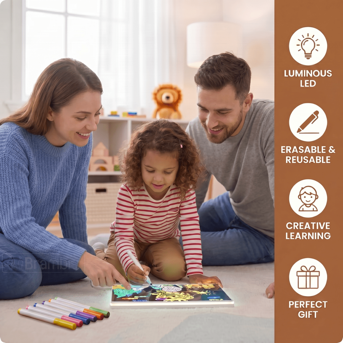 Magic Glow LED Drawing Board for Kids - Betina Baby & Kids