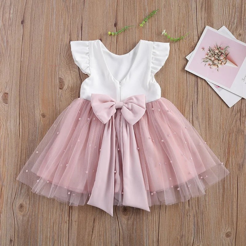 Pearl Tulle Princess Dress - Betina Baby & Kids