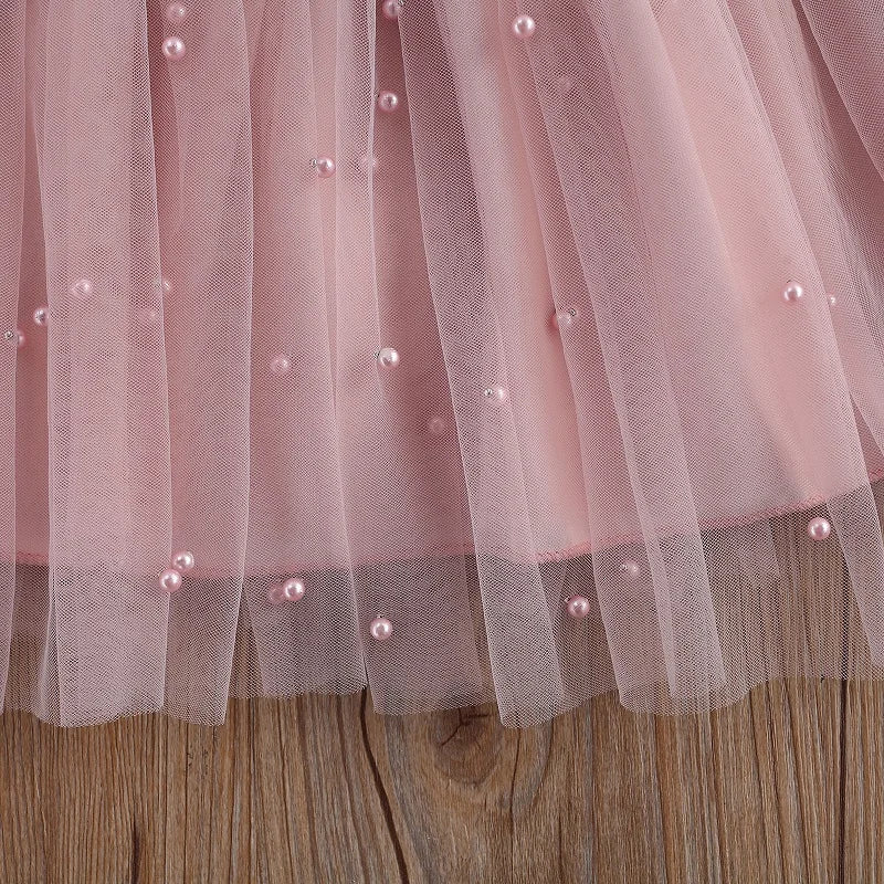 Pearl Tulle Princess Dress - Betina Baby & Kids