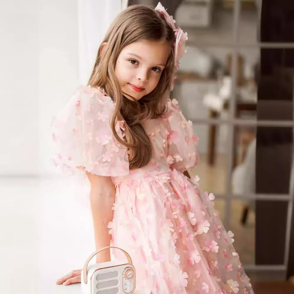 Princess Floral Tulle Dress - Betina Baby & Kids