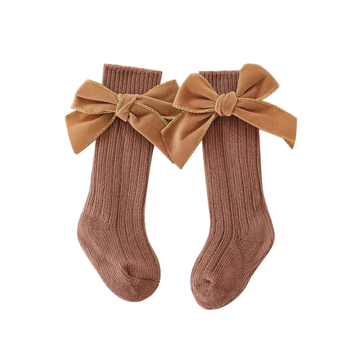 Ribbed Bow Baby Socks - Betina Baby & Kids