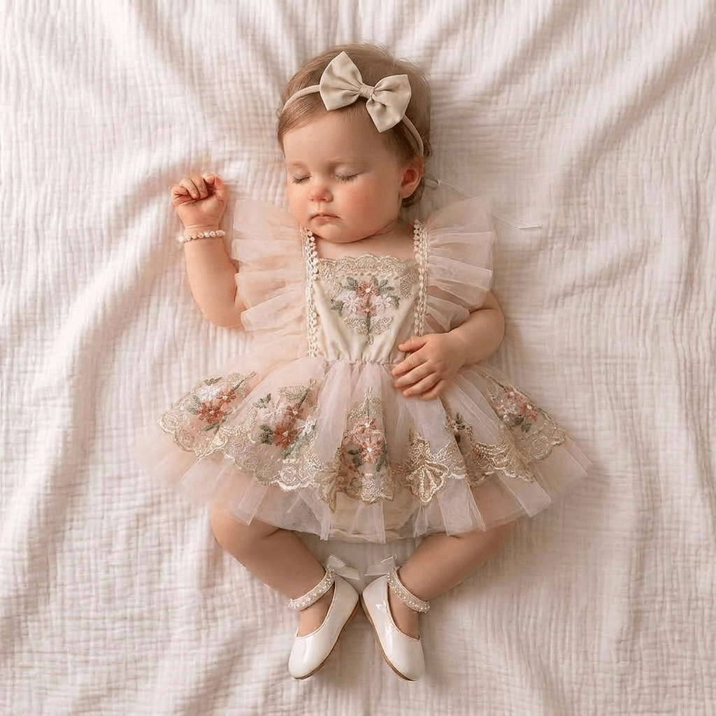 Royal Blossom Princess Dress - Betina Baby & Kids