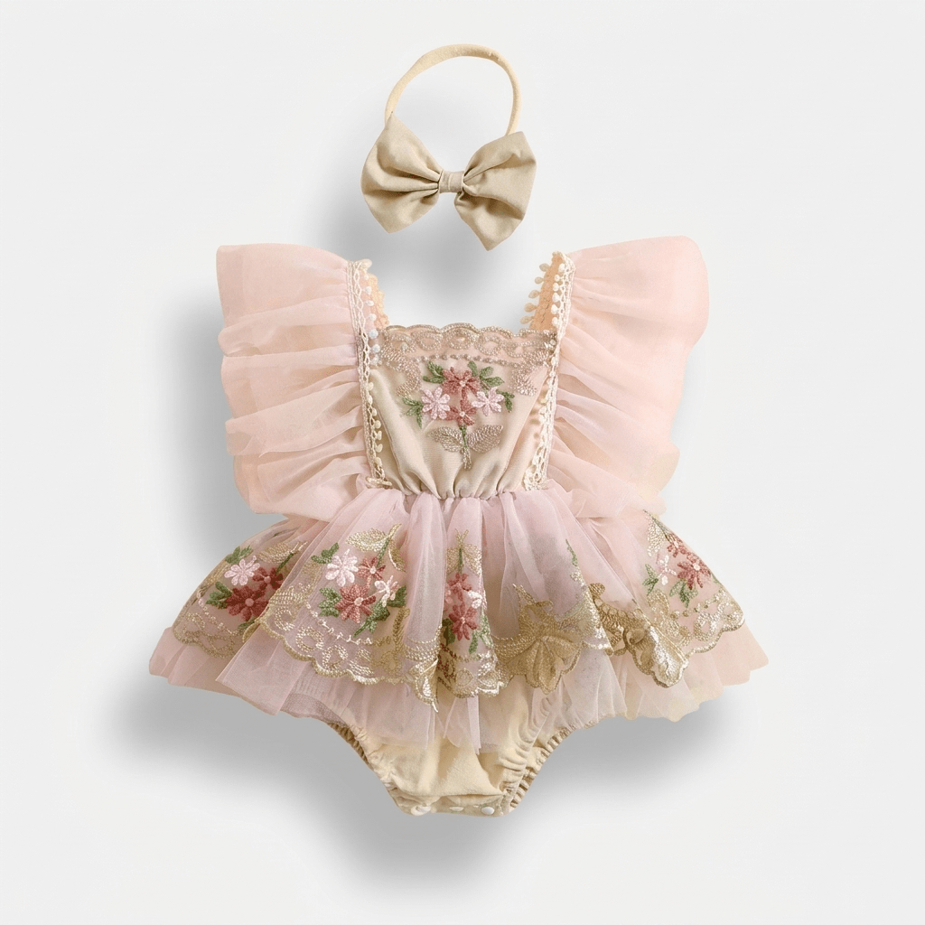 Royal Blossom Princess Dress - Betina Baby & Kids