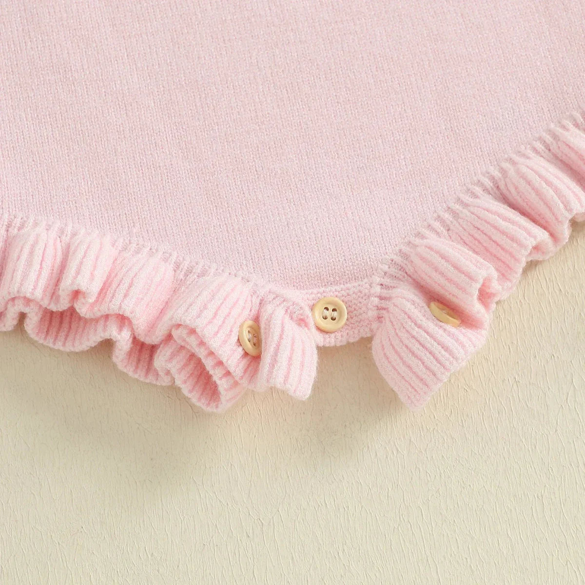 Ruffle Strap Knit Romper - Betina Baby & Kids