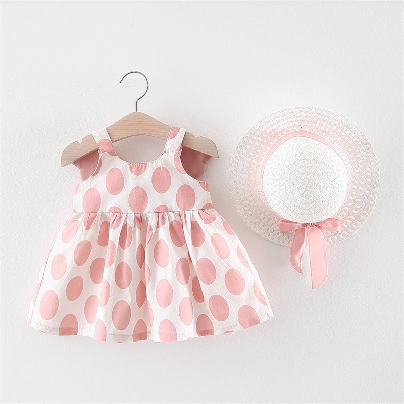 Sleeveless Summer Dress with Hat - Betina Baby & Kids