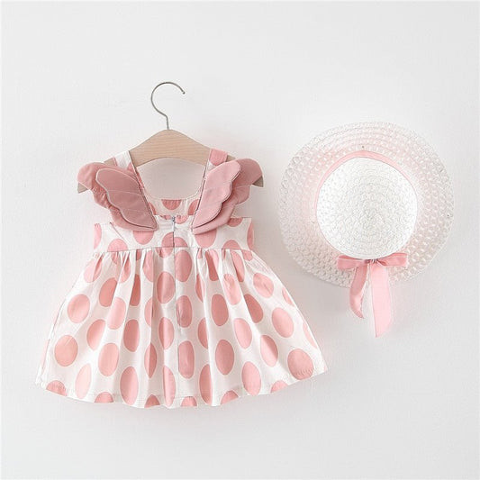 Sleeveless Summer Dress with Hat - Betina Baby & Kids