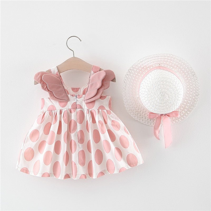 Sleeveless Summer Dress with Hat - Betina Baby & Kids