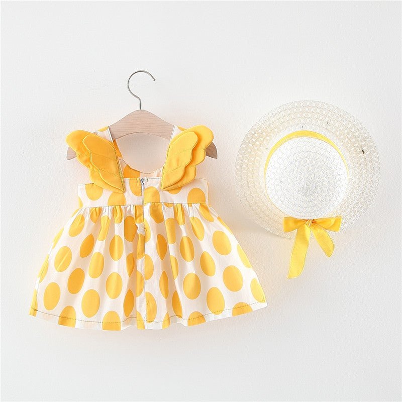 Sleeveless Summer Dress with Hat - Betina Baby & Kids