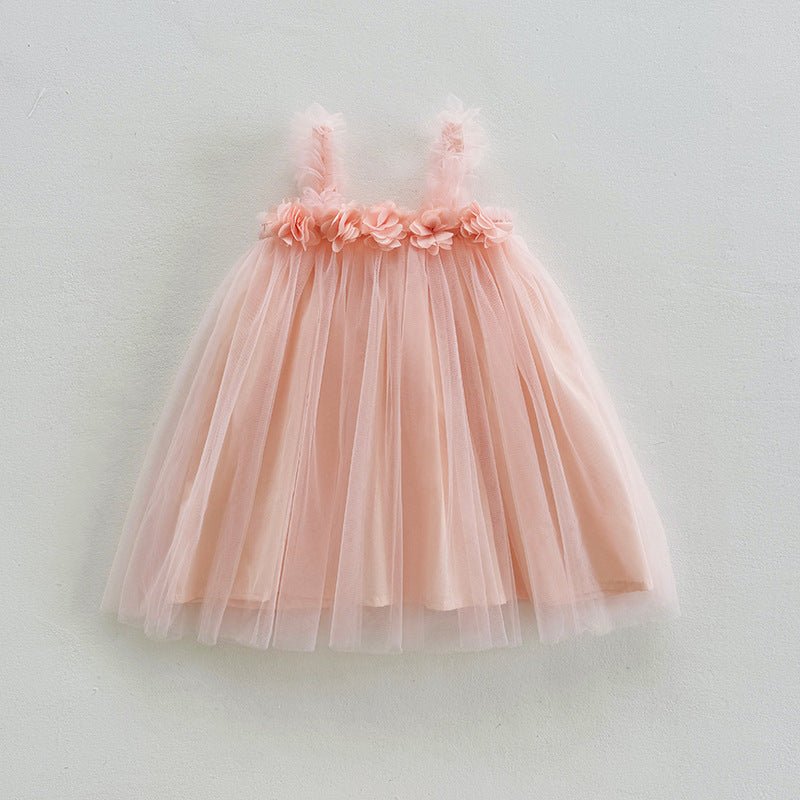 Soft Blush Tulle Dress - Betina Baby & Kids