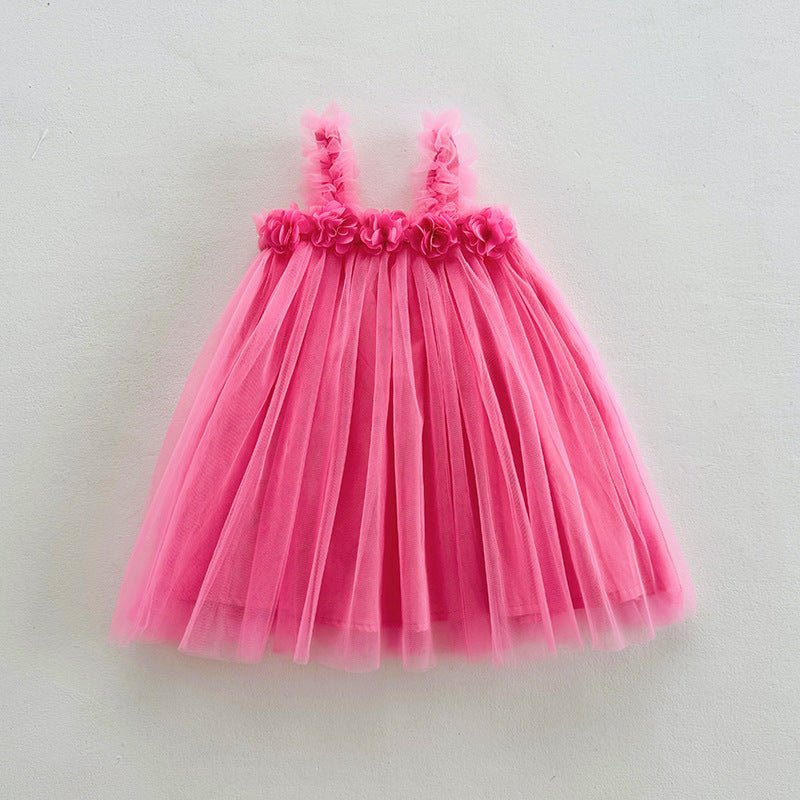 Soft Blush Tulle Dress - Betina Baby & Kids