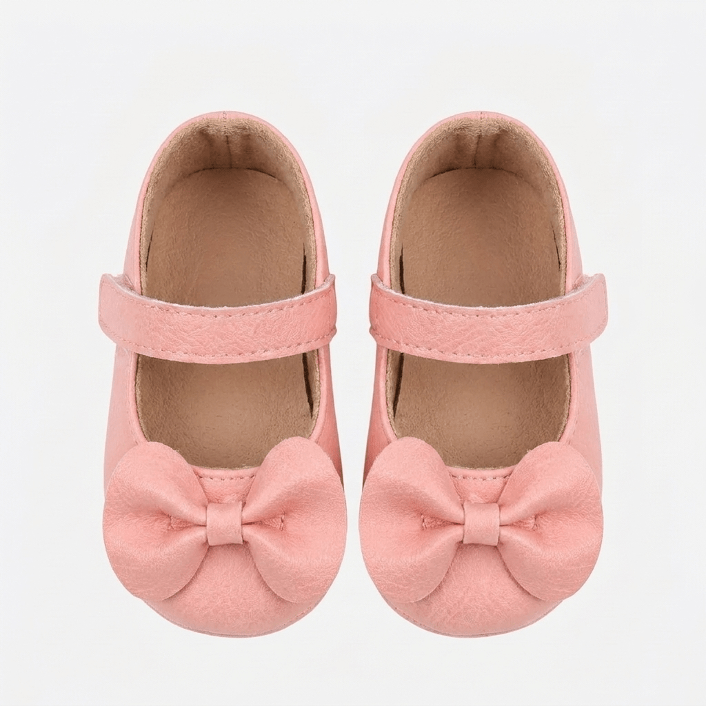 Soft Bow Mary Jane Baby Shoes - Betina Baby & Kids