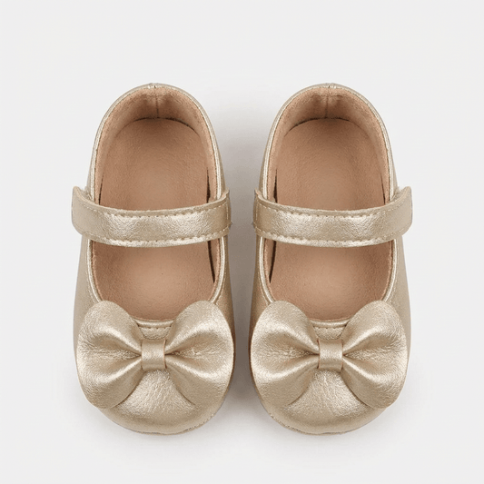 Soft Bow Mary Jane Baby Shoes - Betina Baby & Kids