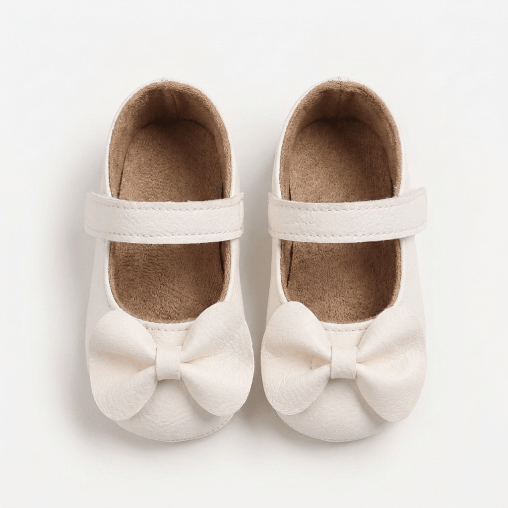 Soft Bow Mary Jane Baby Shoes - Betina Baby & Kids