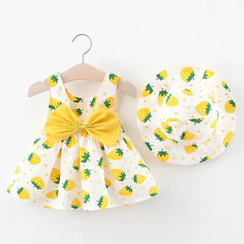 Strawberry Summer Dress - Betina Baby & Kids