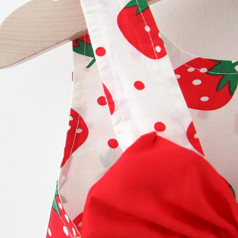 Strawberry Summer Dress - Betina Baby & Kids