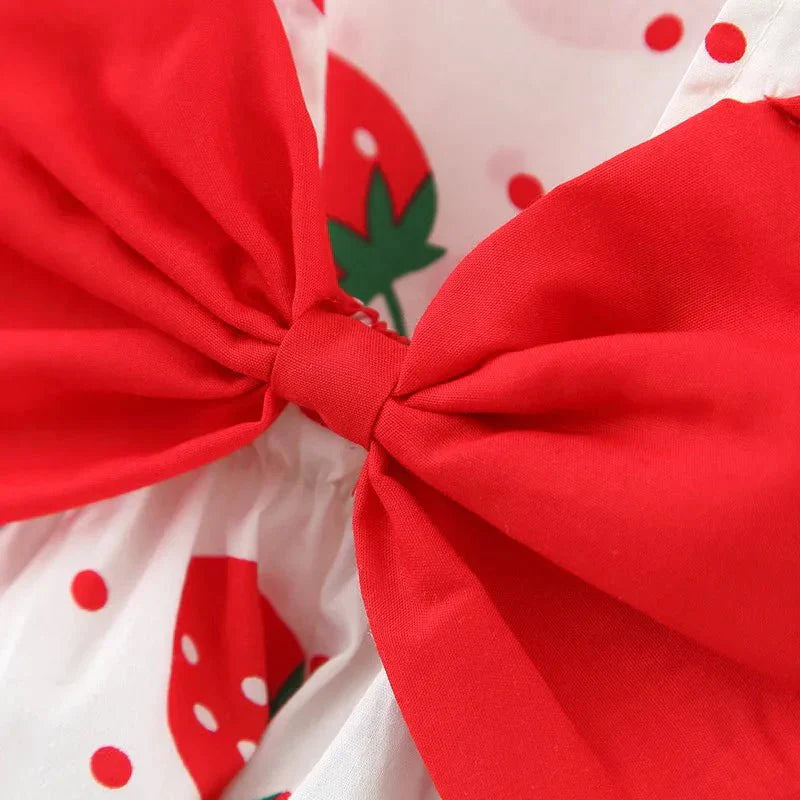 Strawberry Summer Dress - Betina Baby & Kids
