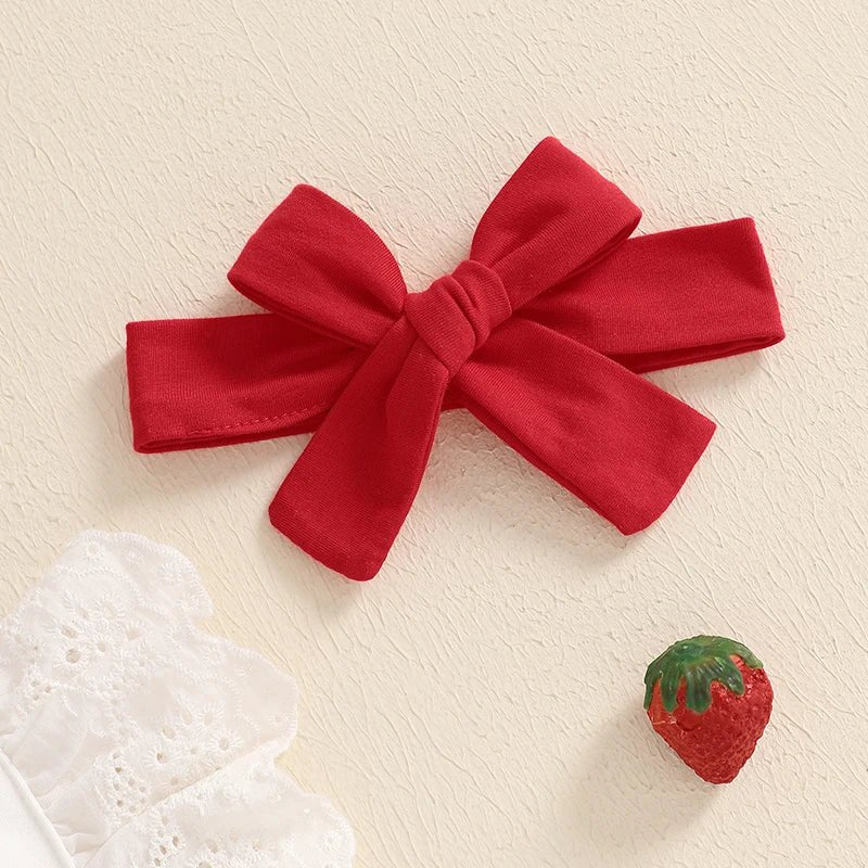Strawberry Sweet Romper with Bow - Betina Baby & Kids