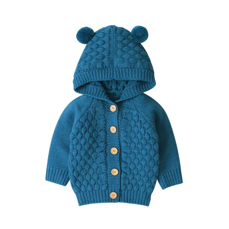 Teddy Knit Baby Coat - Betina Baby & Kids