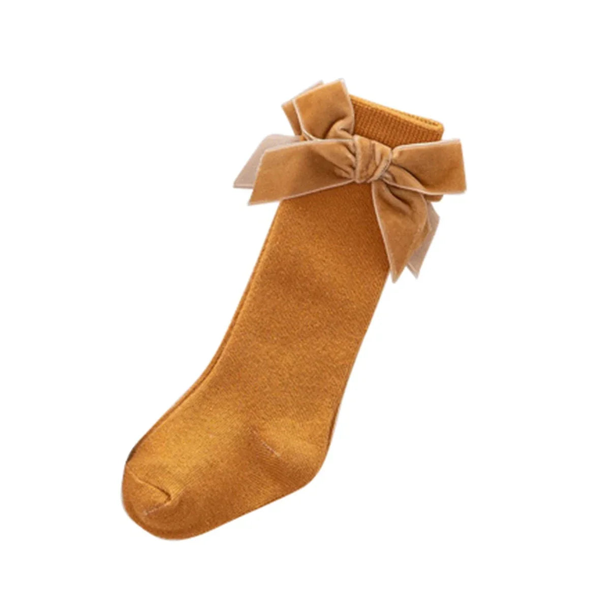 Velvet Bow Baby Socks - Betina Baby & Kids