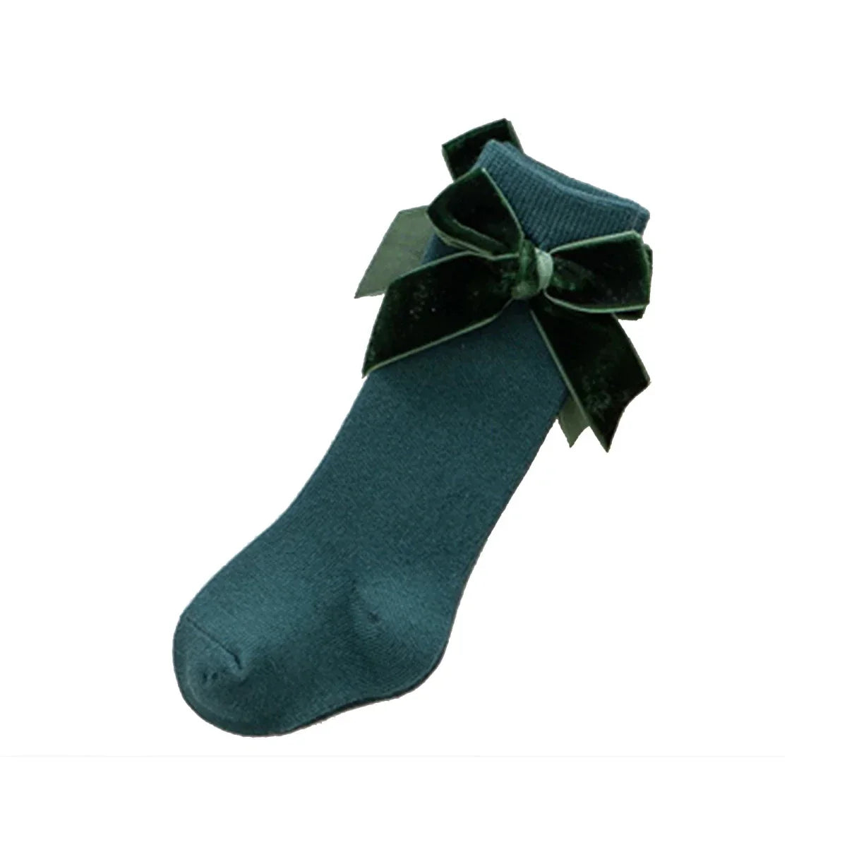 Velvet Bow Baby Socks - Betina Baby & Kids