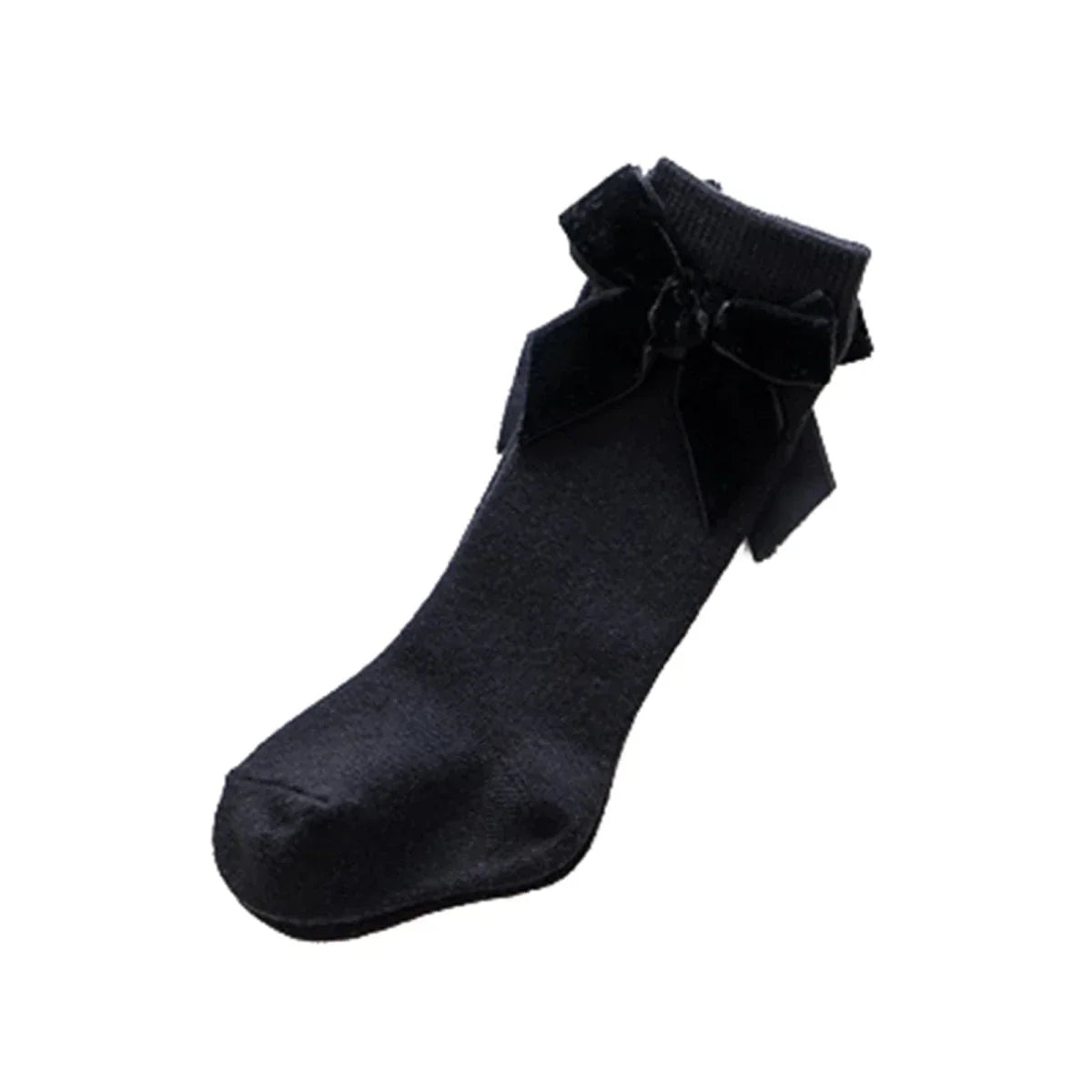 Velvet Bow Baby Socks - Betina Baby & Kids